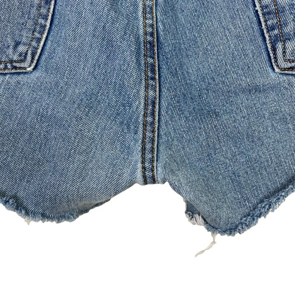 Levi's 501 Denim Cutoff Shorts Vintage with Button Fly Size 34 - Picture 11 of 11